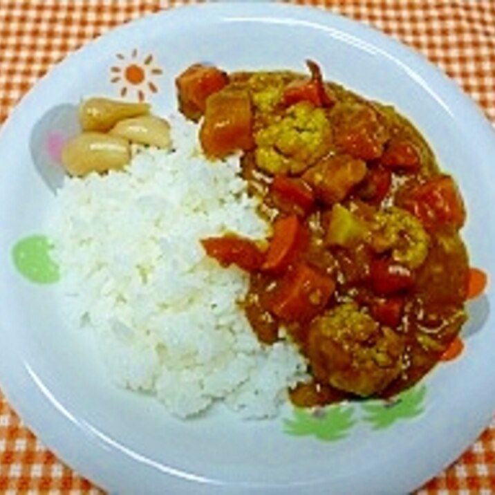 野菜がゴロゴロ 時短！ 野菜カレー